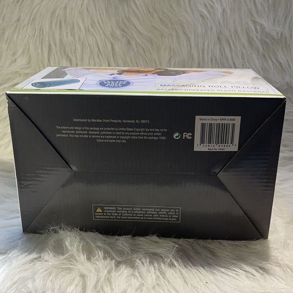 NEW MERIDIAN POINT Vibrating Massage Roll Pillow - Picture 14 of 15